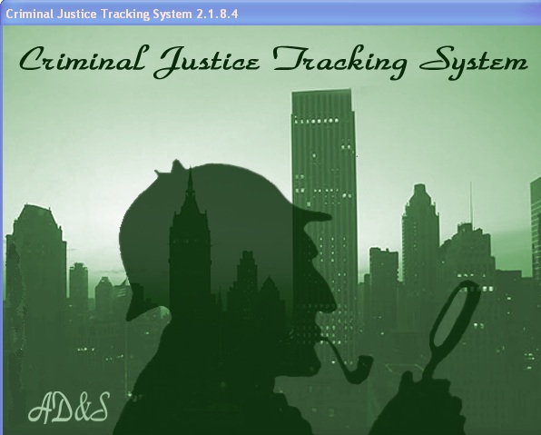 Criminal Justice Tracking System Screen Shot